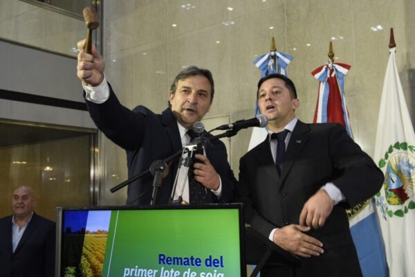 Santa soja: el primer lote vino de un pueblo jesuita y se vendió a $ 610.000 la tonelada