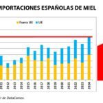 España importa más miel de “dudosa calidad” que nunca: China recupera su liderazgo como principal país de origen