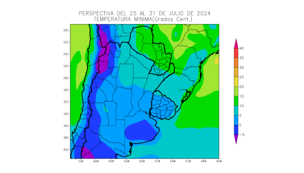 Tras un corto “veranito”, volverán los vientos polares y las heladas a todo el país