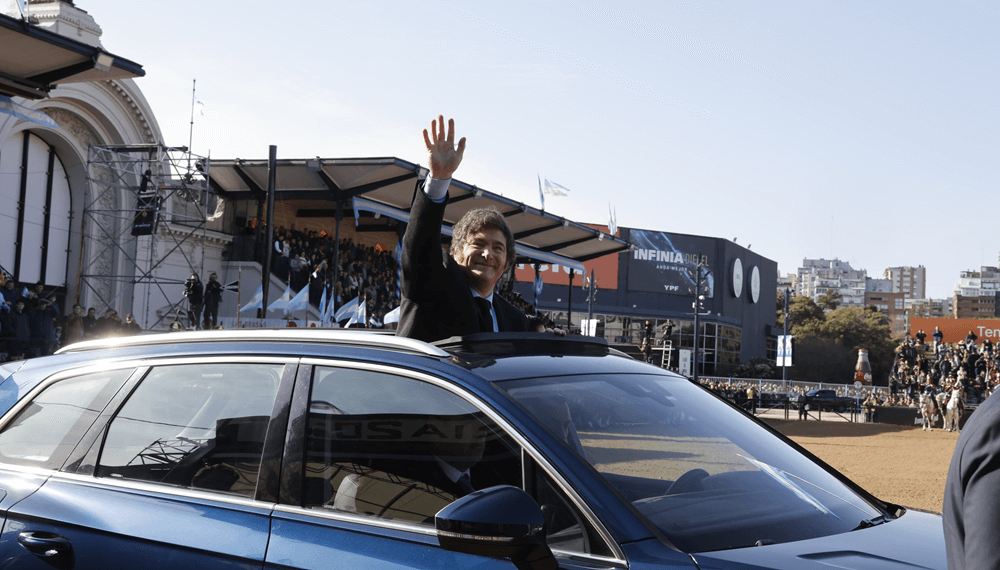 Javier Milei, en La Rural: “Cada día estamos más cerca de abrir el cepo”