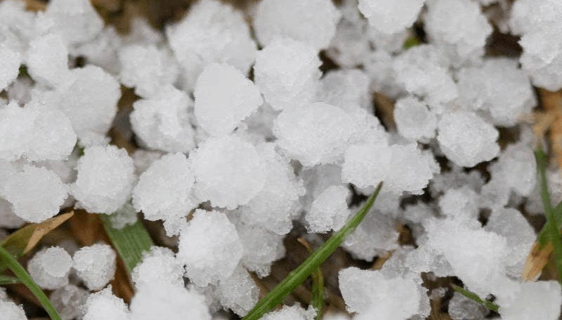 En la zona núcleo cayó graupel y ahora le rezan a Santa Rosa para que traiga lluvias