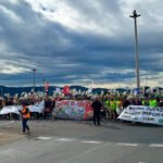 Nueva protesta para decir no al cereal ucraniano y pedir precios justos para el sector: el precio del cereal nacional ha caído el 45% desde 2022