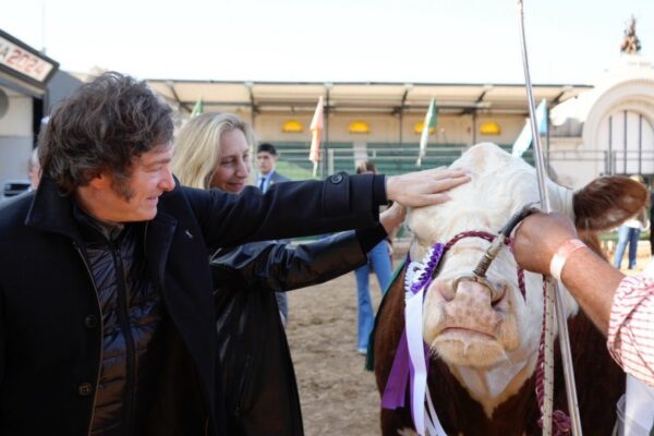 Sin discursos ni anuncios, Milei se llevó de Palermo nuevas señales de respaldo por parte del agro