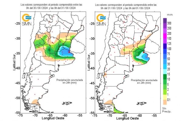 Alivio acotado: el “maná del cielo” de Santa Rosa cayó solo en una parte de la zona núcleo