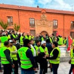 Los coletazos de las protestas agrarias: unos 300 agricultores apoyan a dos encausados por los disturbios de la A-6 en Zamora