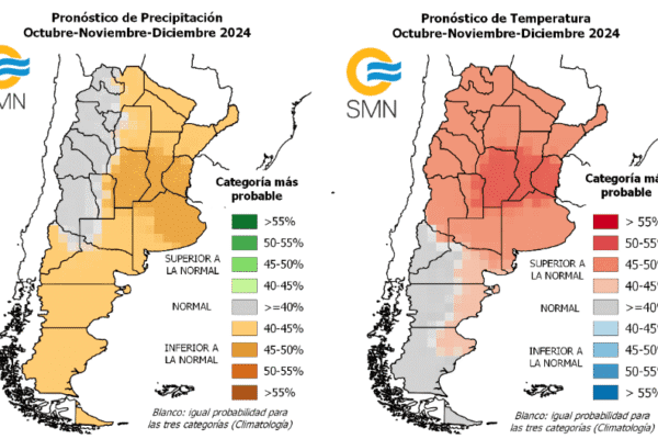 Alerta climática de fin de año: las zonas más productivas son las que tienen peor pronóstico de lluvias