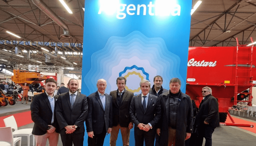 La maquinaria agrícola argentina se luce en Italia y busca ampliar el comercio internacional
